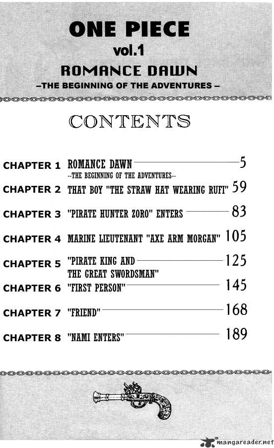 One Piece Chapter 1 image 03